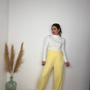 Pantalón recto pinza
