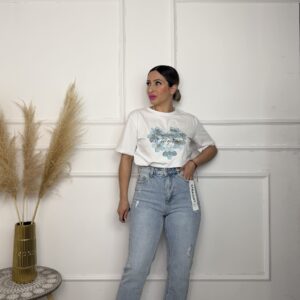 Pantalón vaquero flared 333