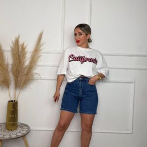 Bermuda vaquera oscura 594