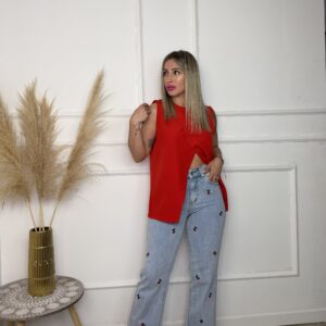 Pantalón cereza 353