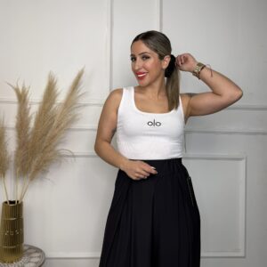 Top canalé ALO