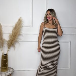 Vestido fashion crochet