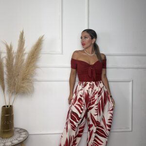 Pantalón SELVA ROJO