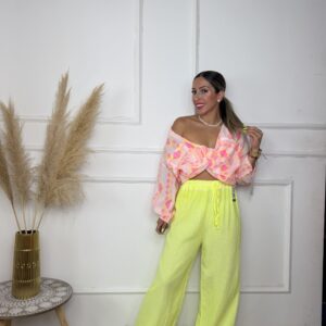 Pantalón Bambula flúor