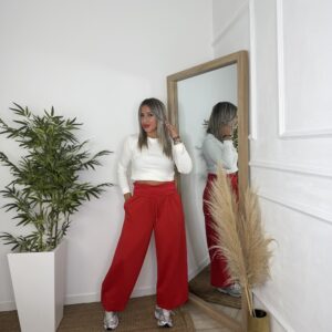 Pantalón chandal cintura vuelta