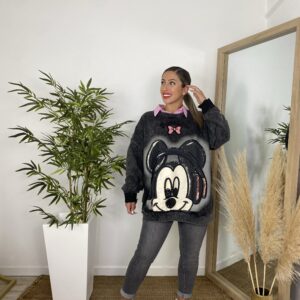 Sudadera DNY Minnie oscura