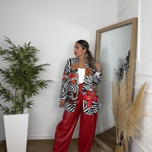 Blazer cebra rollazo