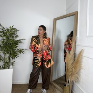 Blazer print jungla